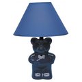 Cling Ceramic Teddy Bear Lamp - Royal Blue CL106086